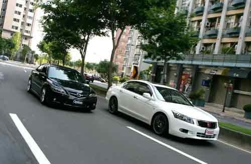 各所擅場Mazda 6 2.3S Turbo＆Accord 2.4 Turbo