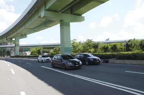 三款改裝Golf GTI 全力沖刺檢驗區(qū)間
