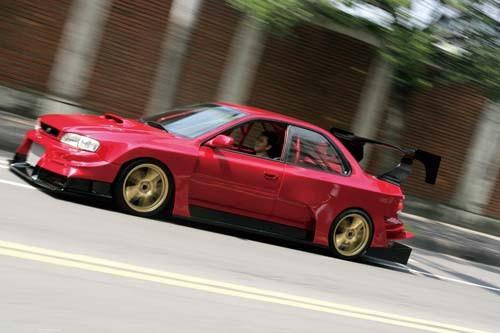 Impreza GC8改裝打造展示車(chē)