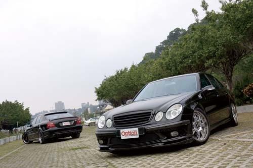 手工Carbon訂制套件改裝M.Benz E55 AMG(二)