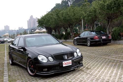 手工Carbon訂制套件改裝M.Benz E55 AMG(一)