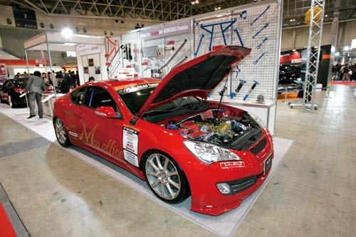 Hyundai Genesis Coupe韓系后驅(qū)車挑戰(zhàn)D1賽事