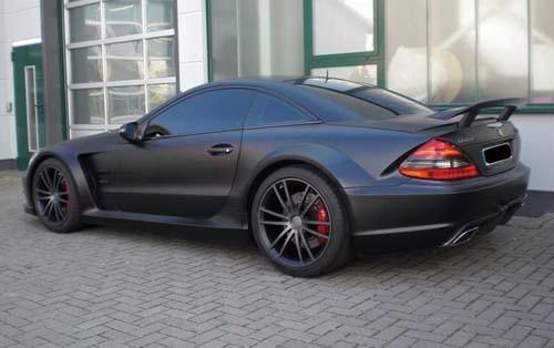 全球唯一800hp-Brabus Vanish SL65 AMG Black