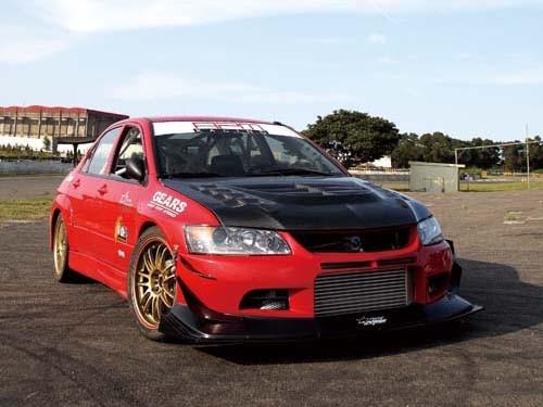 挑戰(zhàn)珠海賽道英雄GT挑戰(zhàn)賽的EVO VIII 改裝完成