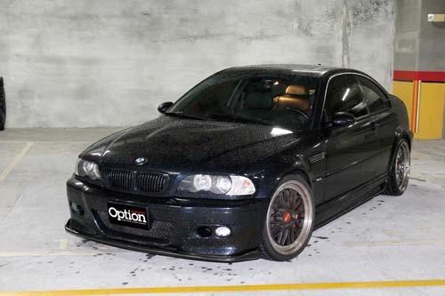 維持原廠動力僅改裝排氣的美規(guī)E46 M3