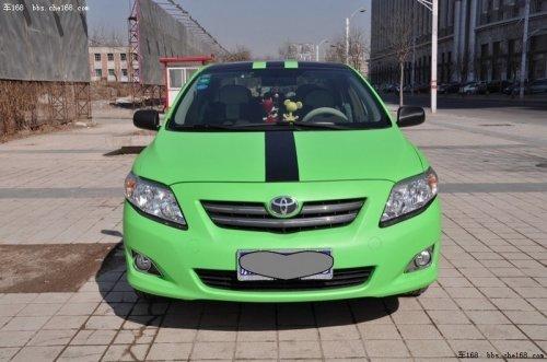 沖動是魔鬼 卡羅拉車身貼膜秀