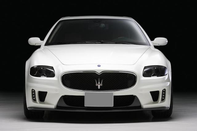瑪莎拉蒂總裁maserati/quattroporte 07款改包圍輪轂排氣