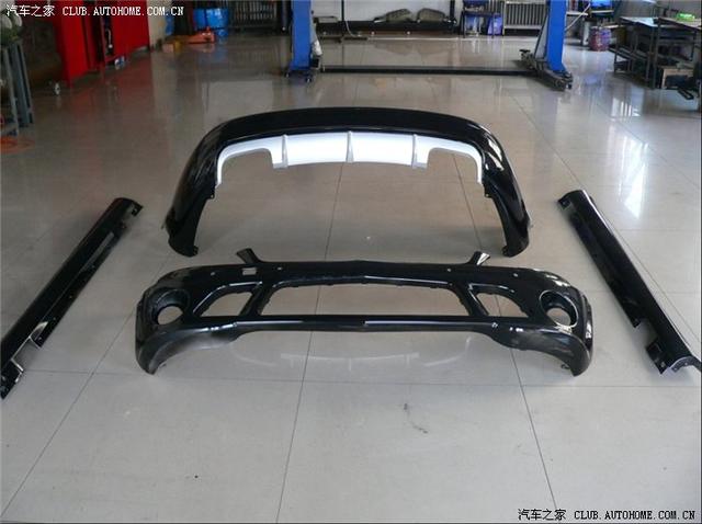 以AMG之名 奔馳C230改裝AMG C63外觀作業(yè)