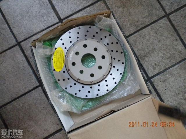 我改我車之比亞迪F0剎車套件升級···