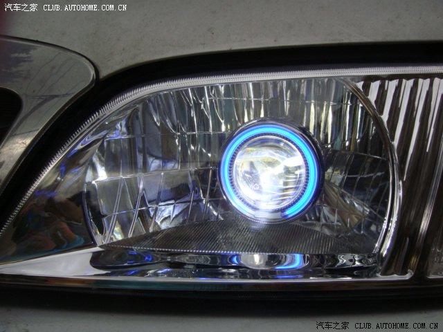 自己改裝的GL82.5氙氣大燈
