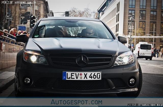 奔馳AMG C63加裝 VAETH 前唇和升級 2012C級LED尾燈