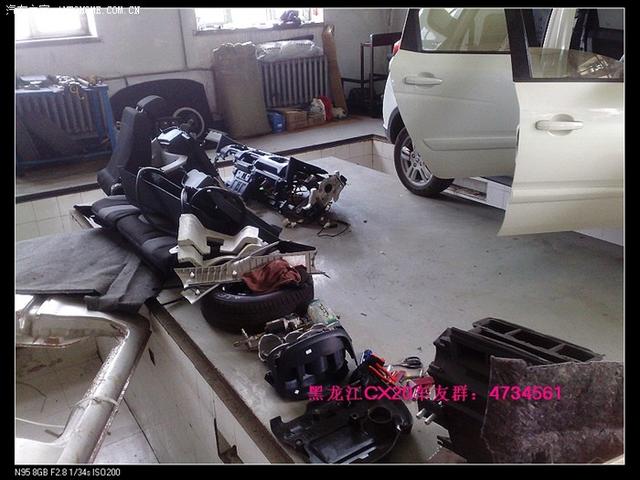 累并快樂著! 長安CX20全車隔音過程詳細(xì)記錄