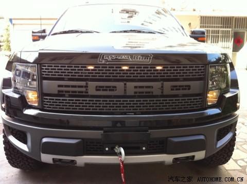 超酷! 2011款最新猛禽王福特F150全黑四門加后蓋!