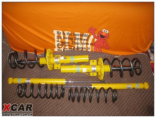 POLO1.6AT改裝BILSTEIN B12避震作業(yè)