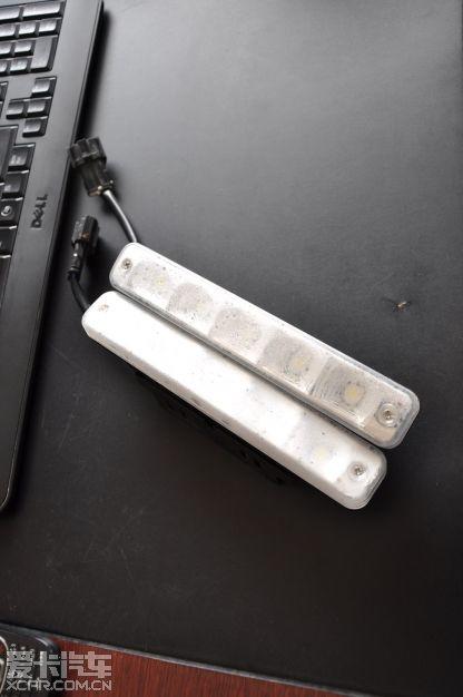 榮威550改裝第二套日間行車燈精彩作業(yè)