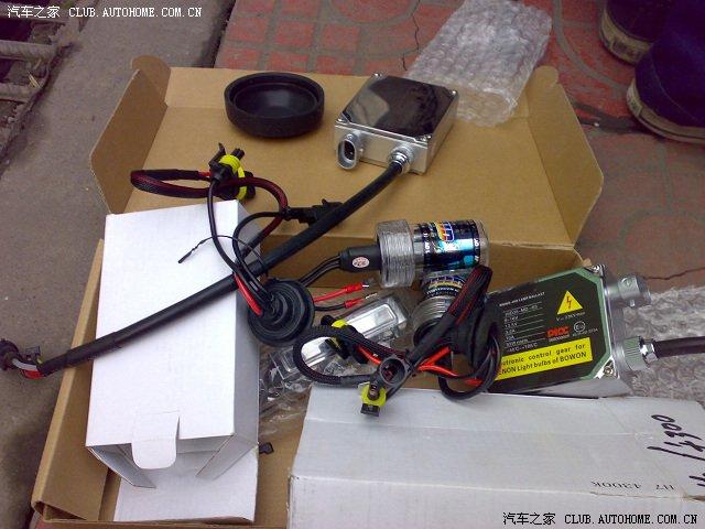 榮威550改裝氙氣大燈+氣門芯＋車牌架作業(yè)