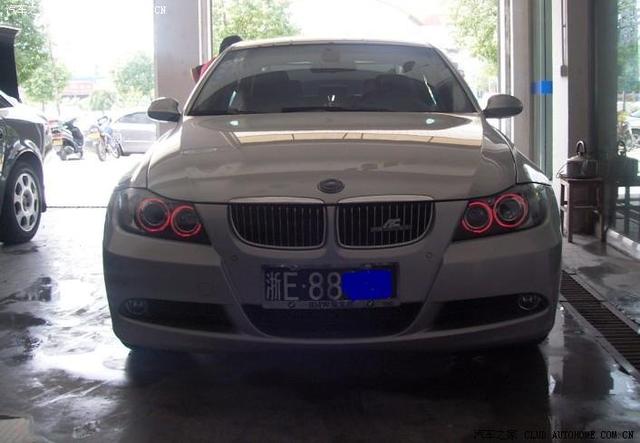 寶馬敞篷330i (E93)全車(chē)啞光橙+M3碳纖版拉花