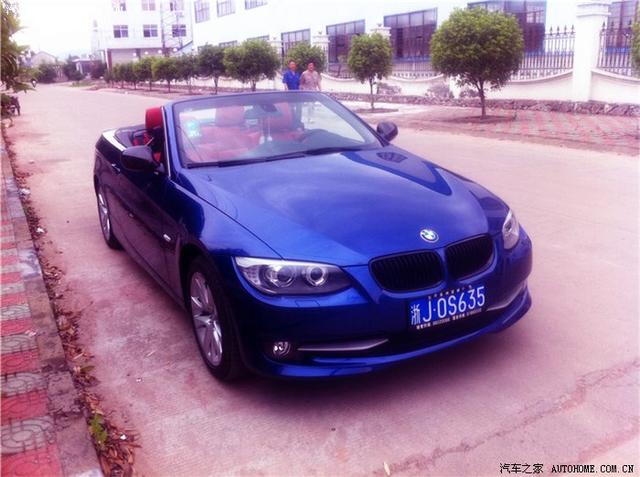 宝马敞篷330i (e93)全车哑光橙 m3碳纤版拉花 - 外观改装作业 - 玩改