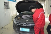 哈爾濱改燈 哈爾濱大眾途觀車前大燈改裝 改氙氣燈 改透鏡