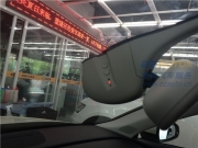 重庆奥迪A3原车屏升级加隐藏式行车记录仪