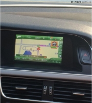 15款奧迪A4L加裝導航模塊安裝