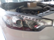 起亞K3改裝雙光透鏡氙燈北京實(shí)體店燈官改燈