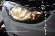 成都朗動(dòng)改車(chē)燈改裝雙光透鏡超級(jí)海拉5透鏡歐司朗氙氣燈