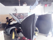 東營汽車隔音東駿音響改裝途觀全車STP隔音