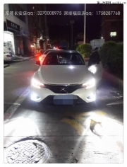 長(zhǎng)安專業(yè)改裝燈光  漢蘭達(dá)燈光升級(jí)Q5透鏡,歐斯朗4300K氙燈