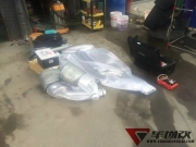 【車尚改】郴州奧迪A7裝IPE遙控閥門排氣