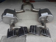 奔馳C200  C260  CGW改裝排氣中尾段出