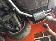 奧迪A4L改裝Repose排氣