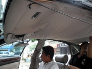 湖南長沙汽車內(nèi)飾改裝|奧迪A6汽車內(nèi)飾改裝頂棚翻新