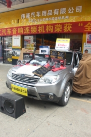 廣西南寧偉強汽車改裝（斯巴魯森林人改裝喜力仕音響+四 ...