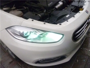 西寧菲亞特菲翔車燈升級(jí)改裝海拉5透鏡@港龍車燈升級(jí)改裝