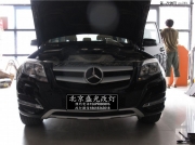 北京改燈 奔馳GLK300升級(jí)原廠智能隨動(dòng)氙氣大燈 北京盛光改燈