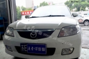 常熟汽車音響改裝 廣東仔伊曼EC-165改裝馬自達323