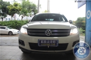 上海大眾途觀改裝車燈 藍(lán)精靈車燈改裝 小糸Q5雙光透鏡