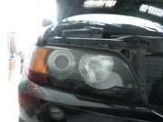 寶馬X5改裝雙光透鏡氙氣燈實(shí)體店北京