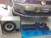 莆田仙游168音響改裝店無損改裝高爾夫7案例