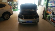 秀車工坊 吉利遠(yuǎn)景 大燈不亮 升級透鏡氙氣燈 大慶改燈