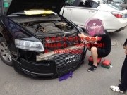 老款?yuàn)W迪A6燈光跟不上節(jié)奏，改燈金剛Q5配上歐司朗氙氣燈...