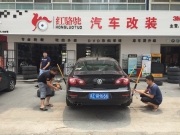 [輪轂輪胎] 成都紅駱駝輪轂 大眾CC 升級(jí)18寸大氣5副帶邊輪轂前后配