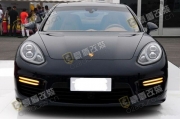 保時捷Panamera 09+ 前包圍turbo含原廠杠燈PP14+