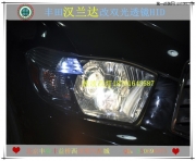 豐田漢蘭達(dá)改氙燈 漢蘭達(dá)升級(jí)海拉5雙光透鏡惡魔眼大燈
