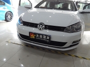 【大連汽車音響·道聲】大眾高爾夫改裝I兩分頻喇叭+精...