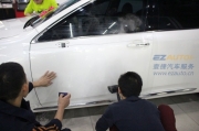 深圳豐田汽車貼膜|隱形車衣|豐田皇冠全車貼透明保護膜