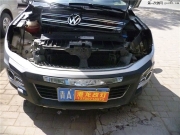 西寧大眾途觀升級改裝海拉5透鏡@港龍車燈改裝