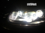 寧波改燈 雙氙車燈 大眾途安升級(jí)海拉+Q5 4近4遠(yuǎn)
