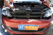 西寧汽車燈光不夠亮怎么辦@大眾速騰來(lái)港龍改海拉雙光透鏡